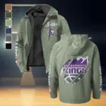 Streetwear Slam Crew Flannel Hoodie, Cold Game Day Hoodie HVN1434SK - Light Green