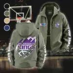 Streetwear Slam Crew Fleece Windbreaker Jacket, Midweight Thermal Windbreaker HVN1434SK - Green