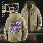 Streetwear Slam Crew Fleece Windbreaker Jacket, Midweight Thermal Windbreaker HVN1434SK - Khaki