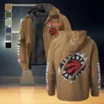 Hoop Passion Squad Flannel Hoodie, Athletic Lifestyle Fan Hoodie HVN1434TR - Camel