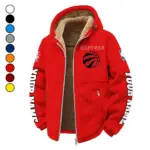 Hoop Passion Squad Winter Fleece Jacket, Breathable Winter Comfort HVN1434TR - red