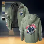 All-Season Hoop Squad Flannel Hoodie, Fan Squad Flannel Hoodie HVN1434WW - Light Green