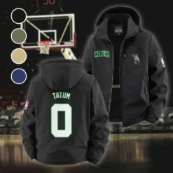 Pure Basketball Spirit Fleece Windbreaker Jacket, Insulated Windbreaker Fleece HVN1435BC - Black