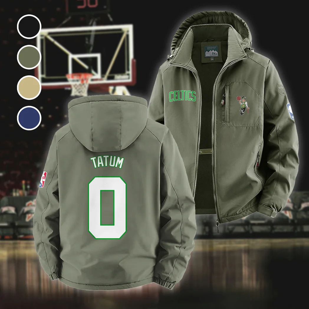 Pure Basketball Spirit Fleece Windbreaker Jacket, Insulated Windbreaker Fleece HVN1435BC - Green
