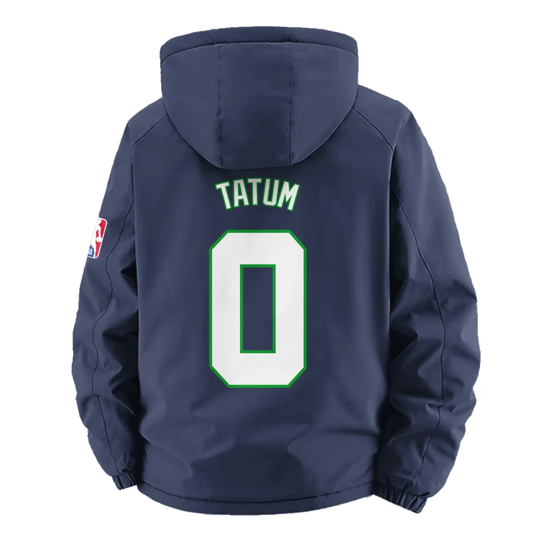 Pure Basketball Spirit Fleece Windbreaker Jacket, Insulated Windbreaker Fleece HVN1435BC - Navy - Image 4