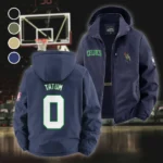 Pure Basketball Spirit Fleece Windbreaker Jacket, Insulated Windbreaker Fleece HVN1435BC - Navy