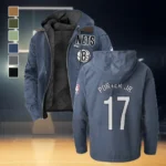 Loyal Fan Lifestyle Flannel Hoodie, Athletic Spirit Fan Hoodie HVN1435BN - Navy Blue