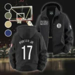 Loyal Fan Lifestyle Fleece Windbreaker Jacket, All-Weather Fleece Shield HVN1435BN - Black
