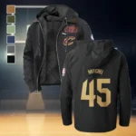 Rising Fan Spirit Flannel Hoodie, Fan Squad Flannel Hoodie HVN1435CC - Black