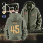 Rising Fan Spirit Fleece Windbreaker Jacket, Storm-Blocker Fleece HVN1435CC - Green