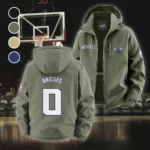 Rising Hoop Energy Fleece Windbreaker Jacket, Core-Warmth Windbreaker HVN1435CH - Green