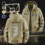 All-Season Fan Spirit Fleece Windbreaker Jacket, Essential Cold & Wind Barrier HVN1435DM - Khaki