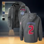 Hoop Passion Supporters Flannel Hoodie, Street Style Sport Hoodie HVN1435DP - Gray