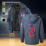 Hoop Passion Supporters Flannel Hoodie, Street Style Sport Hoodie HVN1435DP - Navy Blue