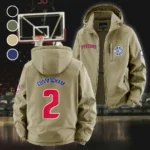 Hoop Passion Supporters Fleece Windbreaker Jacket, Weather-Guard Fleece HVN1435DP - Khaki