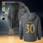 Play Spirit Flannel Hoodie, Warm Fan Flannel Hoodie HVN1435GS - Gray