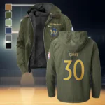 Play Spirit Flannel Hoodie, Warm Fan Flannel Hoodie HVN1435GS - Green