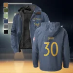 Play Spirit Flannel Hoodie, Warm Fan Flannel Hoodie HVN1435GS - Navy Blue