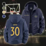 Play Spirit Fleece Windbreaker Jacket, Thermal Wind-Deflector HVN1435GS - Navy