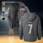Streetwear Fan Lifestyle Flannel Hoodie, Cold Game Day Hoodie HVN1435HR - Gray