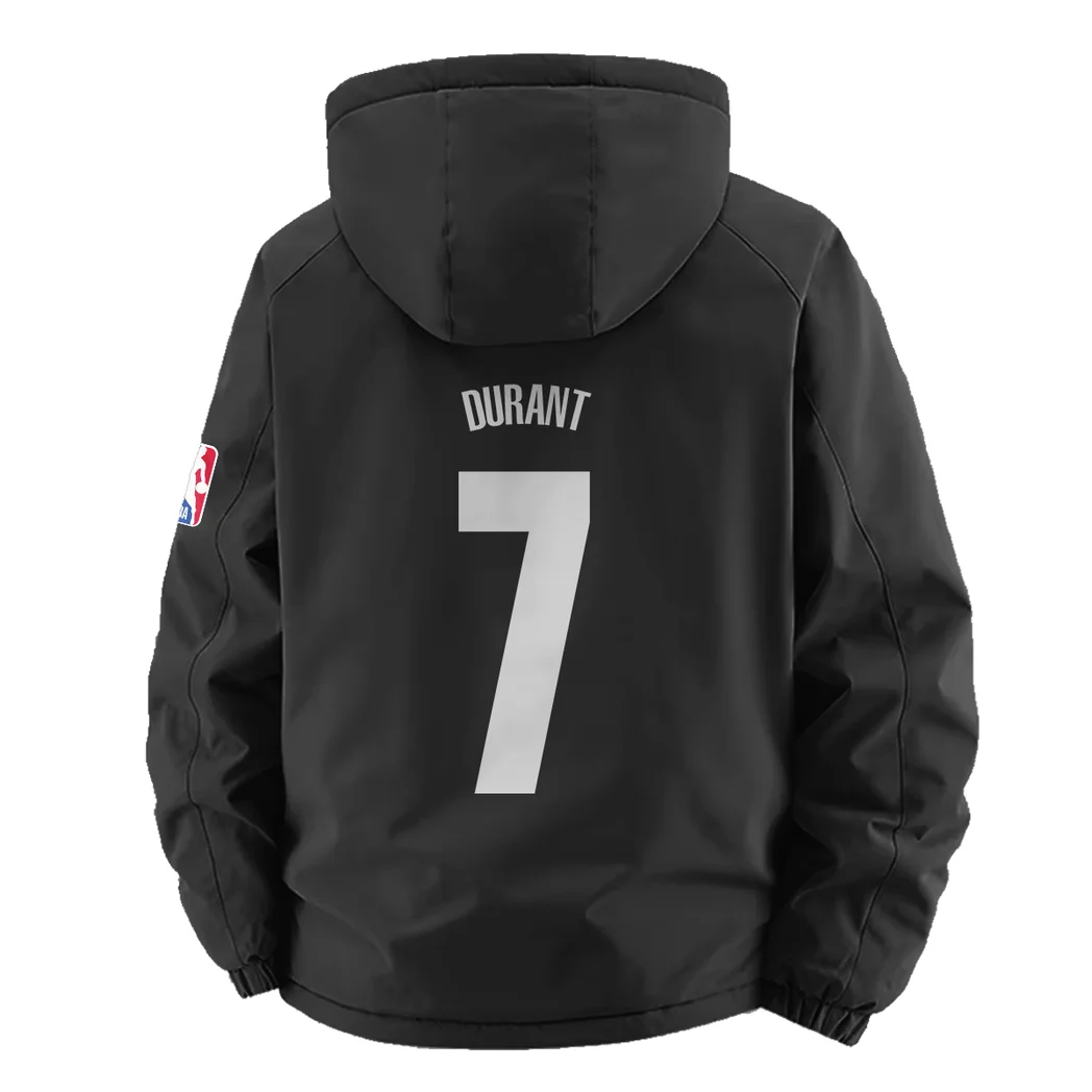 Streetwear Fan Lifestyle Fleece Windbreaker Jacket, Dynamic Trail Runner's Shell HVN1435HR - Black - Image 4