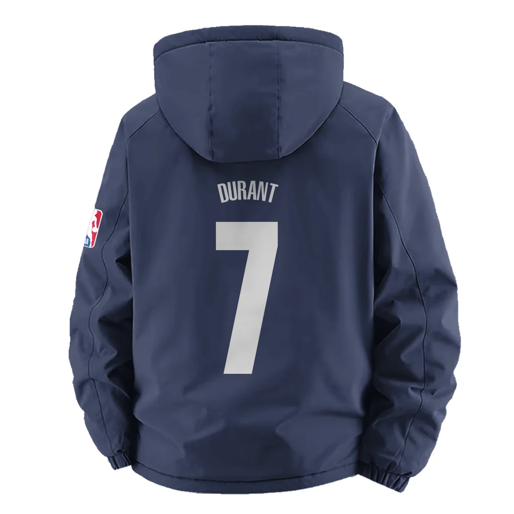 Streetwear Fan Lifestyle Fleece Windbreaker Jacket, Dynamic Trail Runner's Shell HVN1435HR - Navy - Image 4