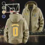 Streetwear Game Culture Fleece Windbreaker Jacket, High-Output Training Jacket HVN1435IP - Khaki