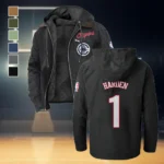 Rising Sport Fans Flannel Hoodie, Athletic Lifestyle Fan Hoodie HVN1435LA - Black