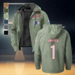 Rising Sport Fans Flannel Hoodie, Athletic Lifestyle Fan Hoodie HVN1435LA - Light Green