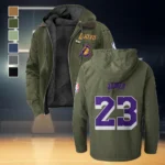 Everyday Supporter Nation Flannel Hoodie, Classic Flannel Sport Hoodie HVN1435LA - Green