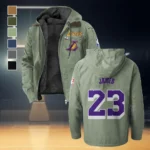 Everyday Supporter Nation Flannel Hoodie, Classic Flannel Sport Hoodie HVN1435LA - Light Green