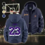 Everyday Supporter Nation Fleece Windbreaker Jacket, Multi-Sport Weather Jacket HVN1435LA - Navy