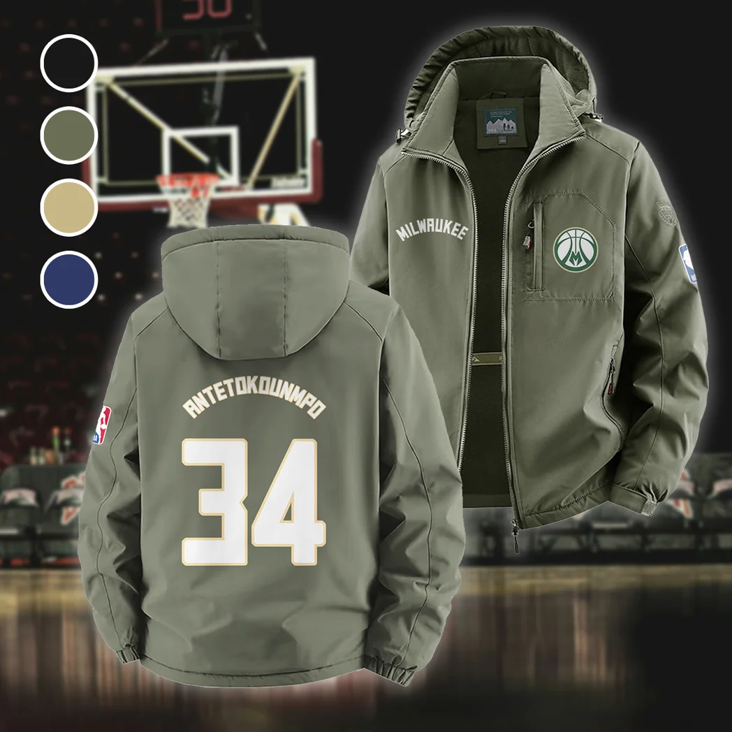 Everyday Fan Lifestyle Fleece Windbreaker Jacket, Expedition Wind Fleece HVN1435MB - Green