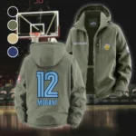 Streetwear Supporter Crew Fleece Windbreaker Jacket, Endurance Sport Barrier HVN1435MG - Green
