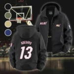 Everyday Basketball Lifestyle Fleece Windbreaker Jacket, Cold-Air Cycling Shell HVN1435MH - Black