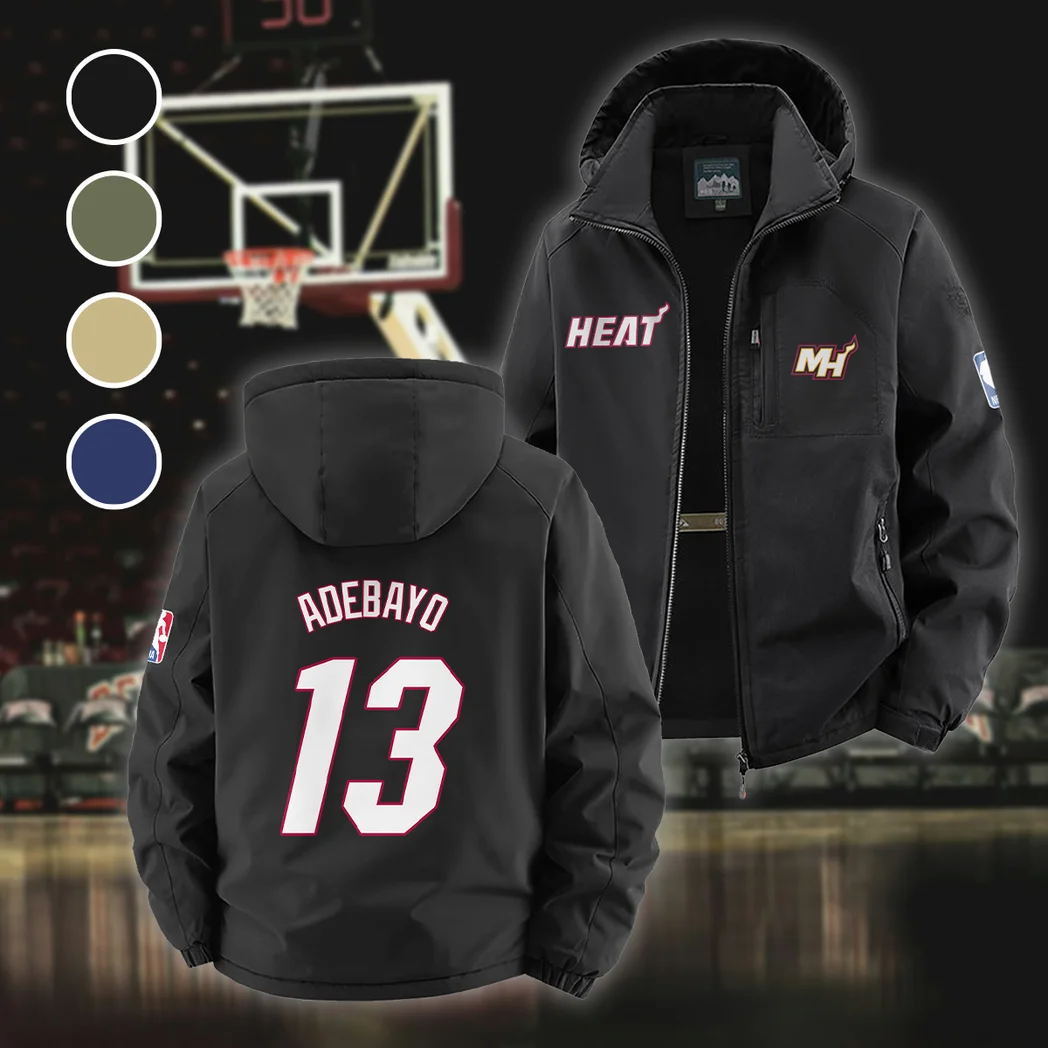 Everyday Basketball Lifestyle Fleece Windbreaker Jacket, Cold-Air Cycling Shell HVN1435MH - Black