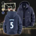 Hoop Passion Lifestyle Fleece Windbreaker Jacket, Mountain Ascent Windbreaker HVN1435MT - Navy