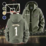 Bold Hoop Nation Fleece Windbreaker Jacket, Cross-Training Wind Shell HVN1435NO - Green