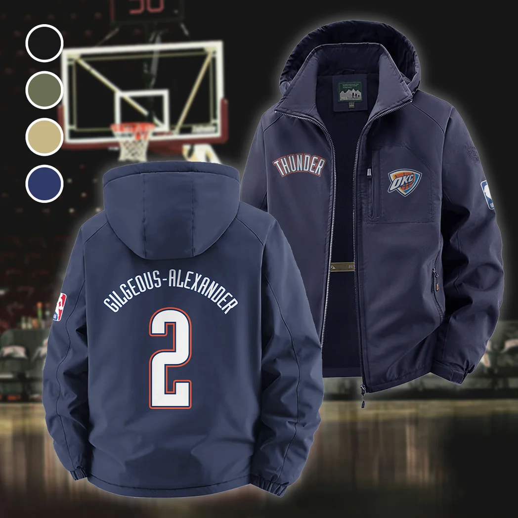 Sport Spirit Nation Fleece Windbreaker Jacket, Cozy Fleece-Lined Windbreaker HVN1435OC - Navy