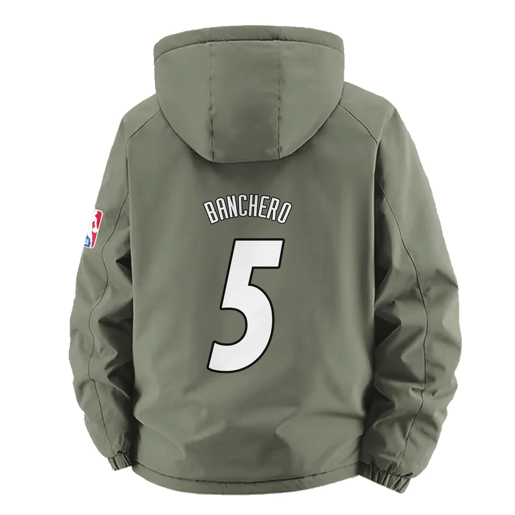 Streetwear Court Energy Fleece Windbreaker Jacket, Soft-Shell Active Fleece HVN1435OM - Green - Image 4