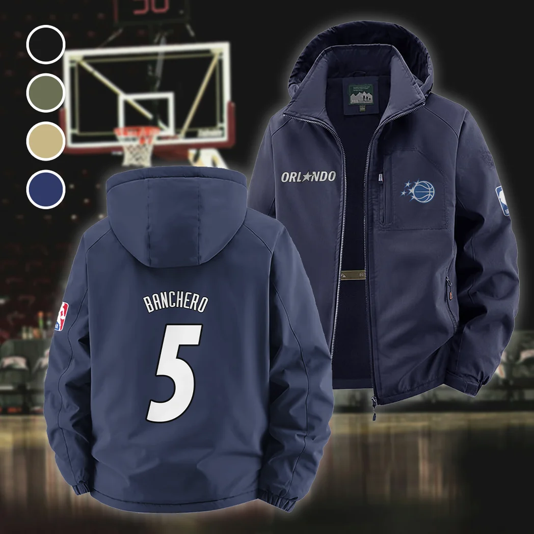 Streetwear Court Energy Fleece Windbreaker Jacket, Soft-Shell Active Fleece HVN1435OM - Navy