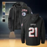 Loyal Court Fans Flannel Hoodie, Warm Sport Spirit Hoodie HVN1435PH - Black