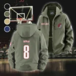 Sport Spirit Fans Fleece Windbreaker Jacket, Anti-Pill Wind-Blocking Fleece HVN1435PT - Green
