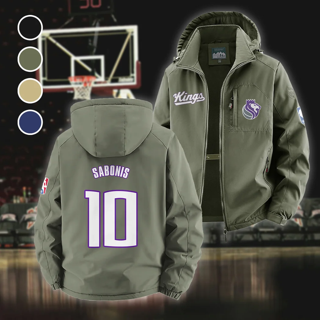 Streetwear Slam Crew Fleece Windbreaker Jacket, Midweight Thermal Windbreaker HVN1435SK - Green