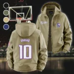 Streetwear Slam Crew Fleece Windbreaker Jacket, Midweight Thermal Windbreaker HVN1435SK - Khaki