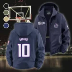 Streetwear Slam Crew Fleece Windbreaker Jacket, Midweight Thermal Windbreaker HVN1435SK - Navy