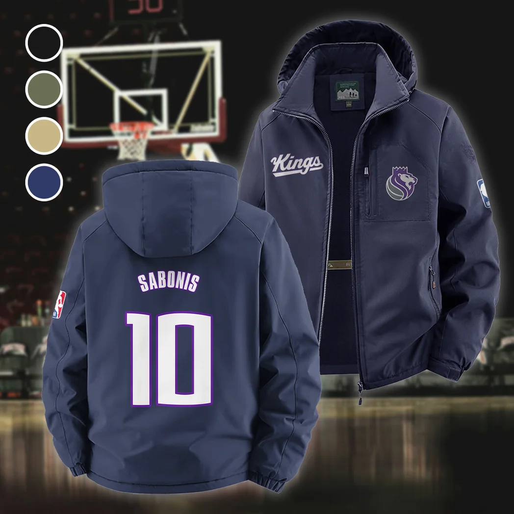 Streetwear Slam Crew Fleece Windbreaker Jacket, Midweight Thermal Windbreaker HVN1435SK - Navy