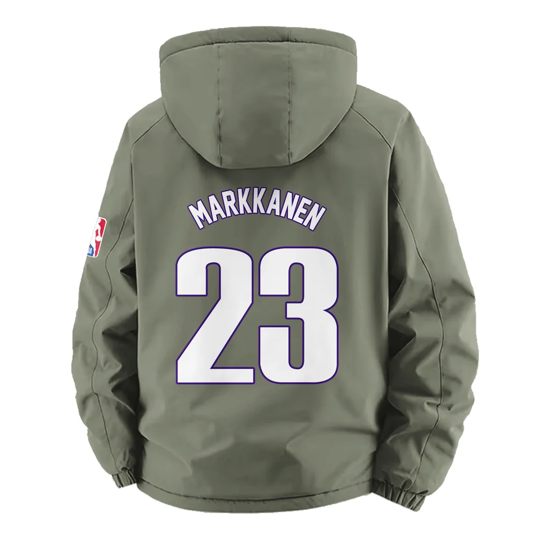 Game Day Spirit Fleece Windbreaker Jacket, High-Density Windproof Fleece HVN1435UJ - Green - Image 4