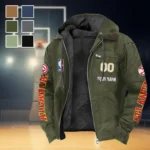 Sport Spirit Supporters Flannel Hoodie, Sport Fan Flannel Hoodie HVN1436AH - Green
