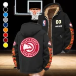 Sport Spirit Supporters Winter Fleece Jacket, Thermal Winter Fleece HVN1436AH - Black